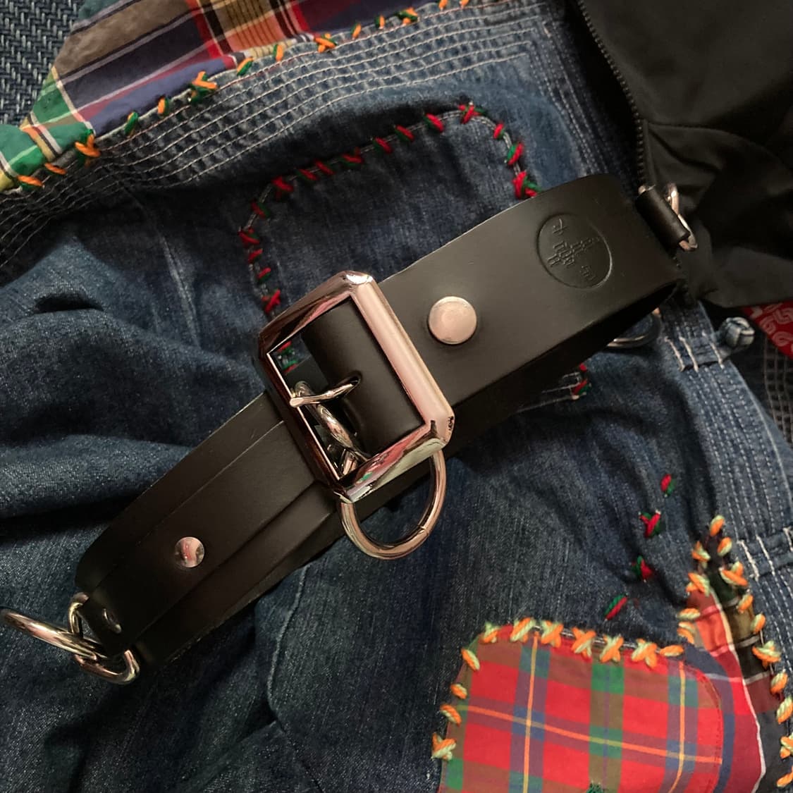 Homme boy 옴므보이 Bondage Belt 본디지 벨트 블랙 M 상품이미지5