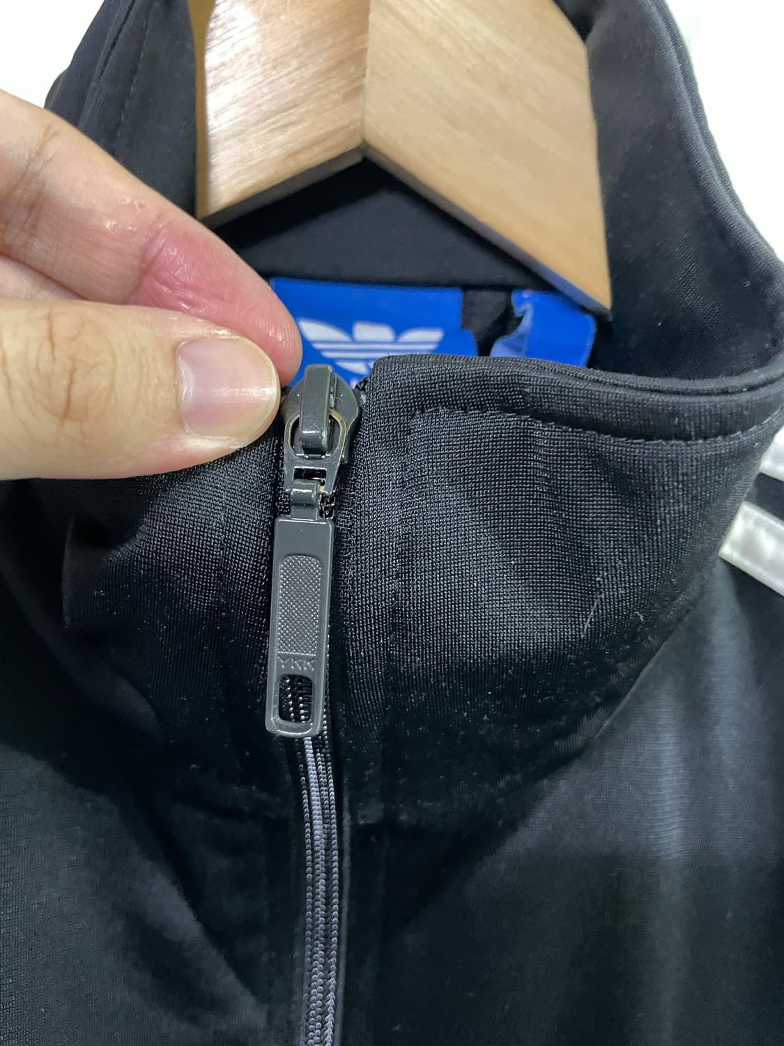 아디다스 져지 파이어버드 트랙탑 져지 자켓 블랙 100 상품이미지4