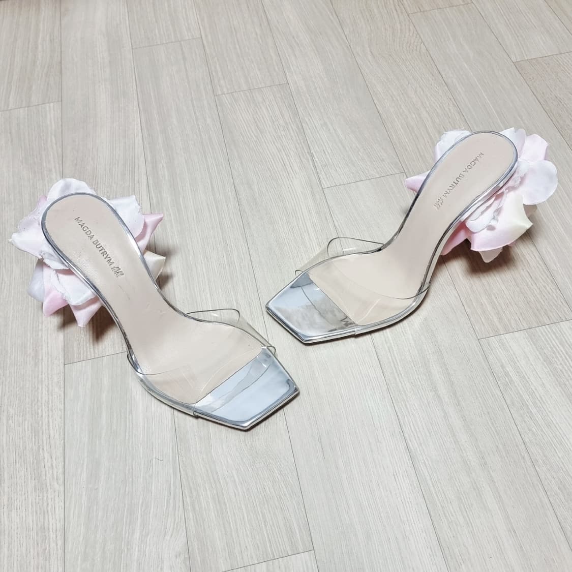 마그다부트림×H&M 콜라보 오픈토 구두 샌들 슈즈 (240/표기37) 상품이미지2