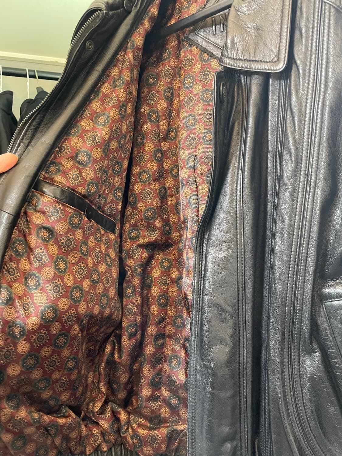 빈티지 레더자켓 (양가죽) 상품이미지2