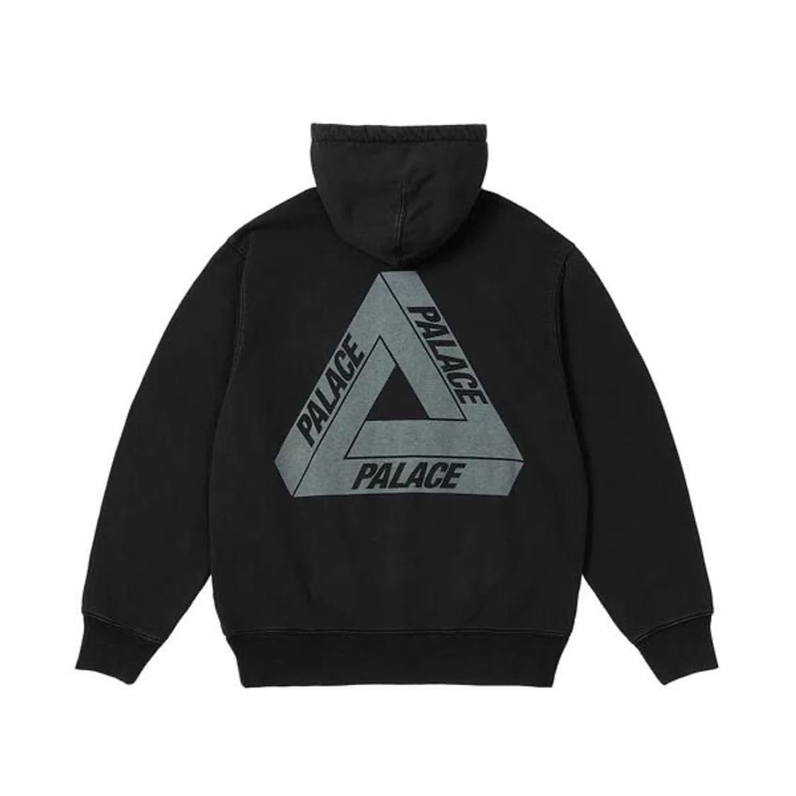 [M] 팔라스 워시드 아웃 트라이퍼그 후드 블랙 상품이미지1