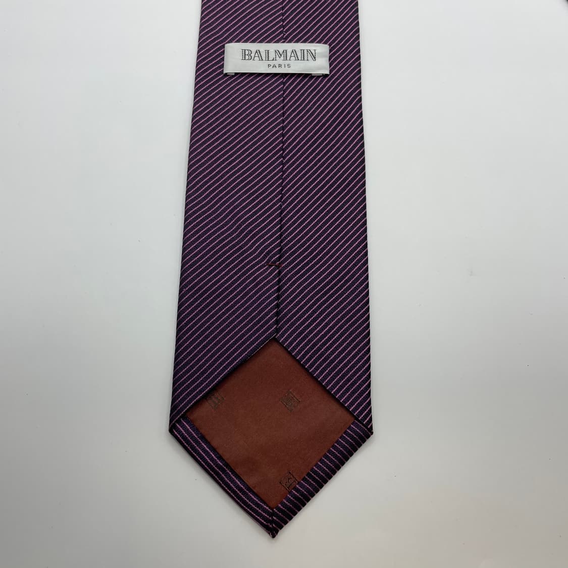 636) (BALMAIN) 발망 패턴 넥타이 상품이미지2