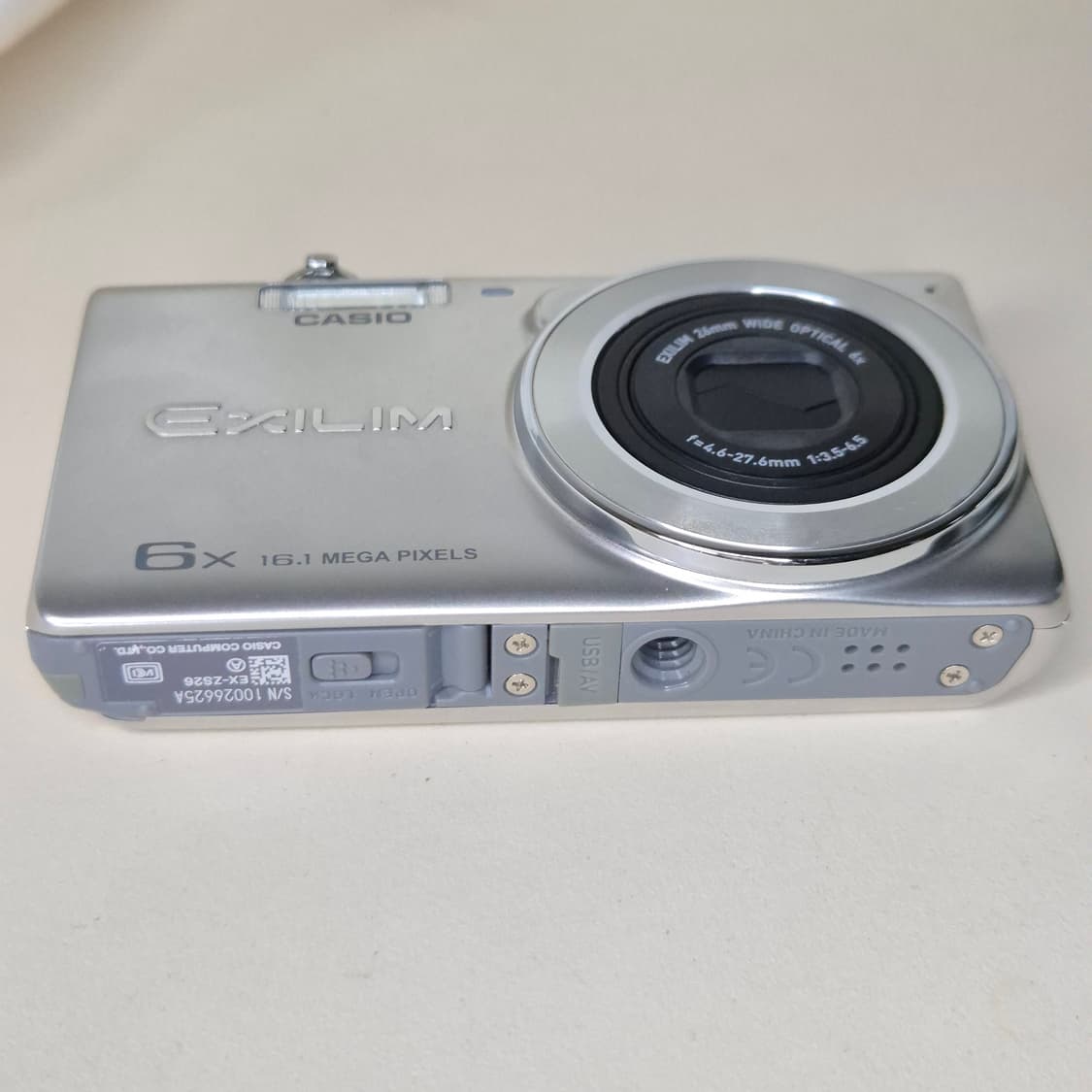 미품💫 카시오 EX-ZS26 실버  💫casio exilim zs26 상품이미지5