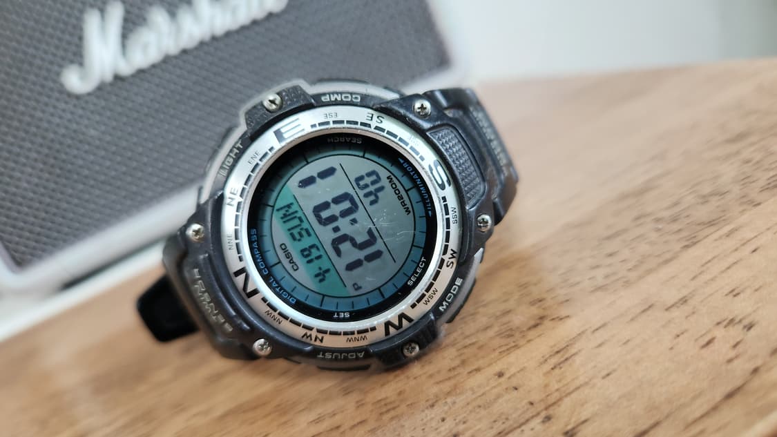 # 카시오 트윈센서 디지털 시계 나침반 아웃도어 시계 급처 / 지샥 상품이미지8