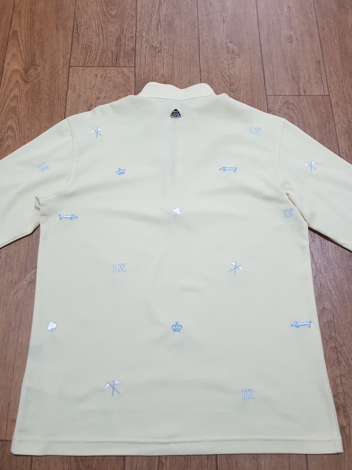 1122 루이까스텔 골프 반집업 100 사이즈입니다 상품이미지5