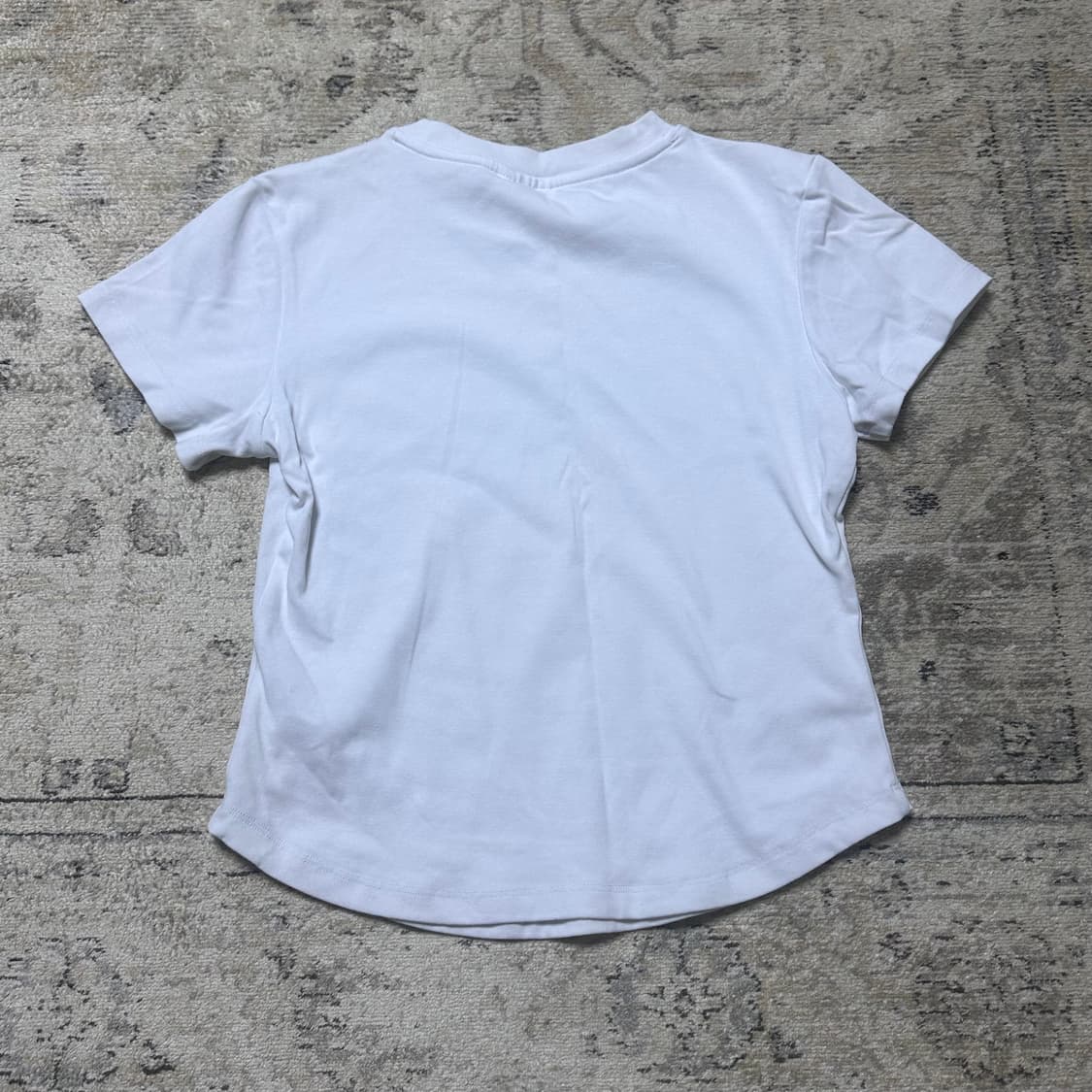 파르티멘토우먼 90s short sleeve tee (차콜/화이트) 상품이미지9