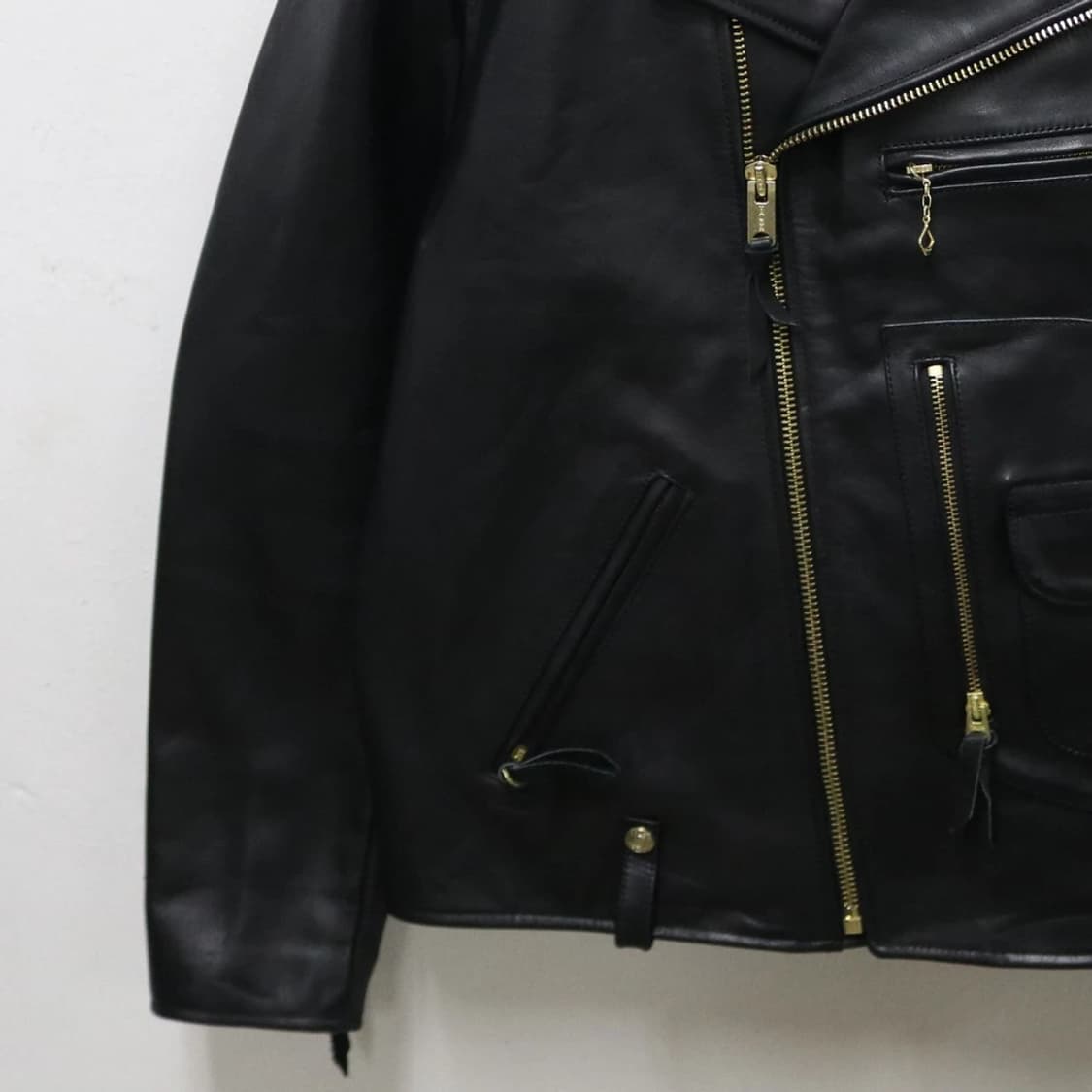 CIDU LEATHERS 소가죽 라이더자켓 61271 상품이미지5