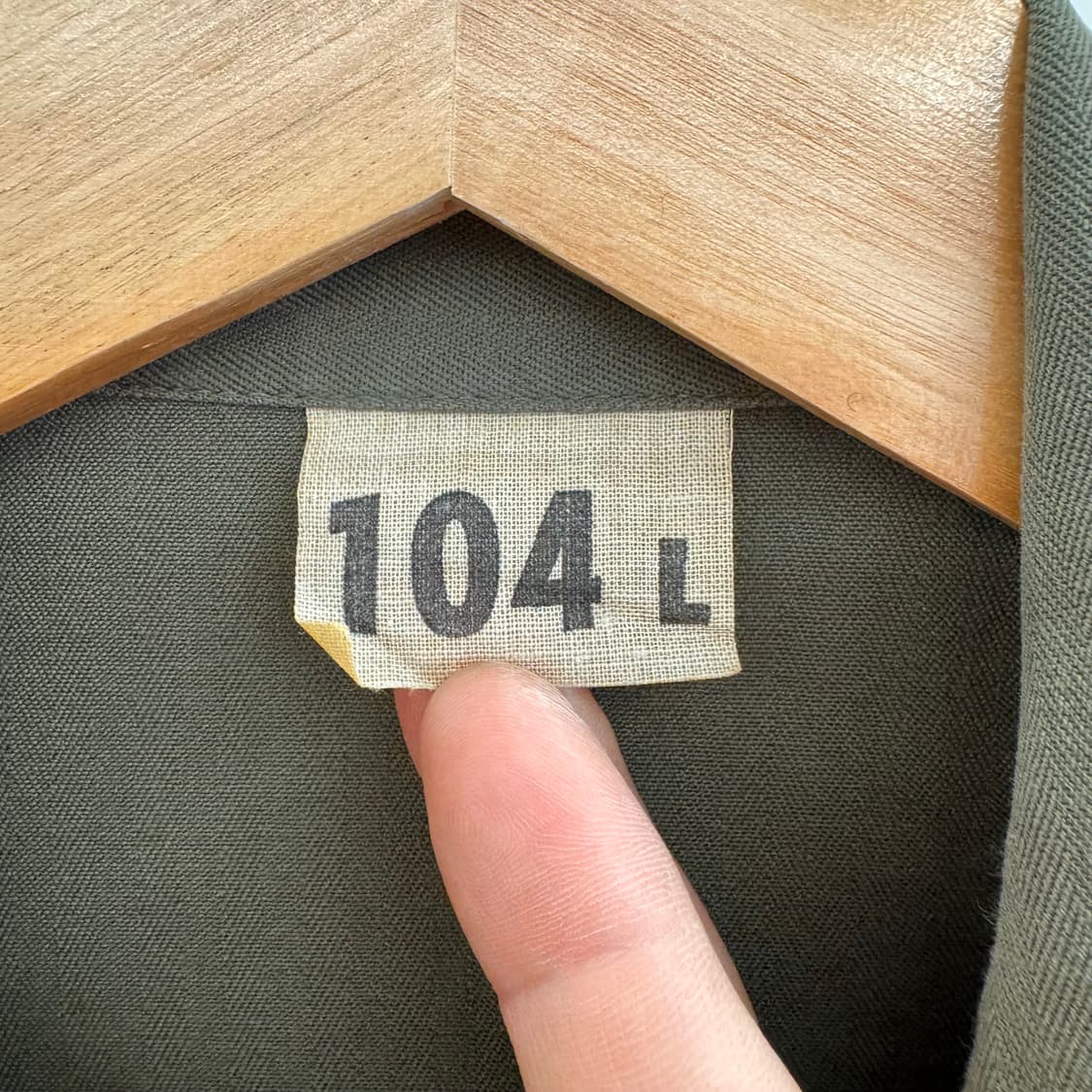 80s 빈티지 프랑스군 F1 필드 자켓 (L)   상품이미지6