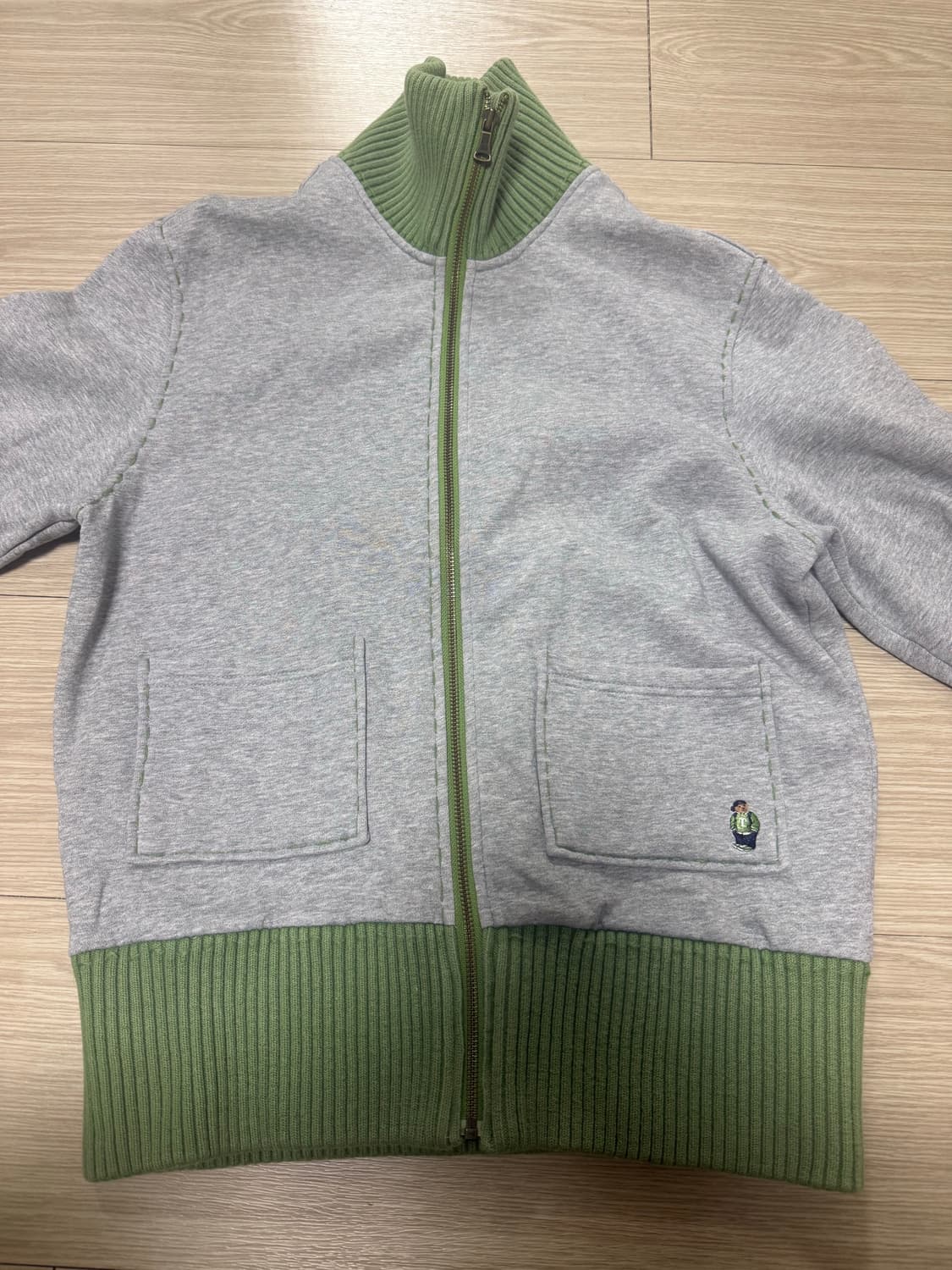 티니위니 그레이 집업  상품이미지1