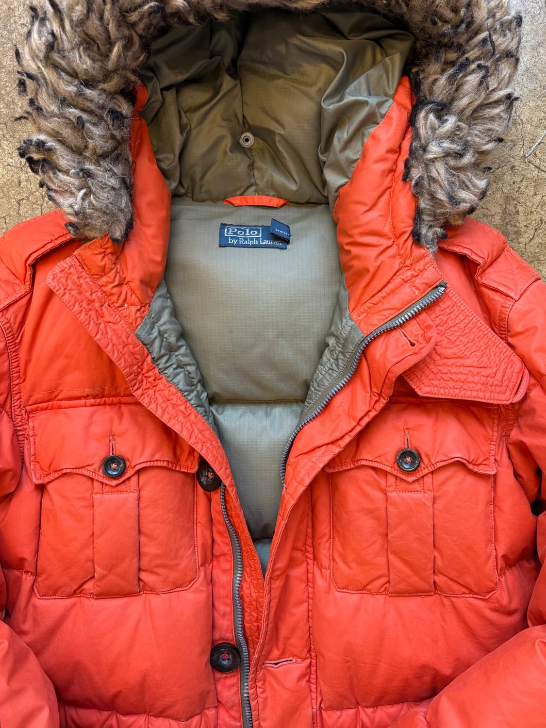 00s Polo Ralph Lauren 헤비 올드 다운 파카 상품이미지2