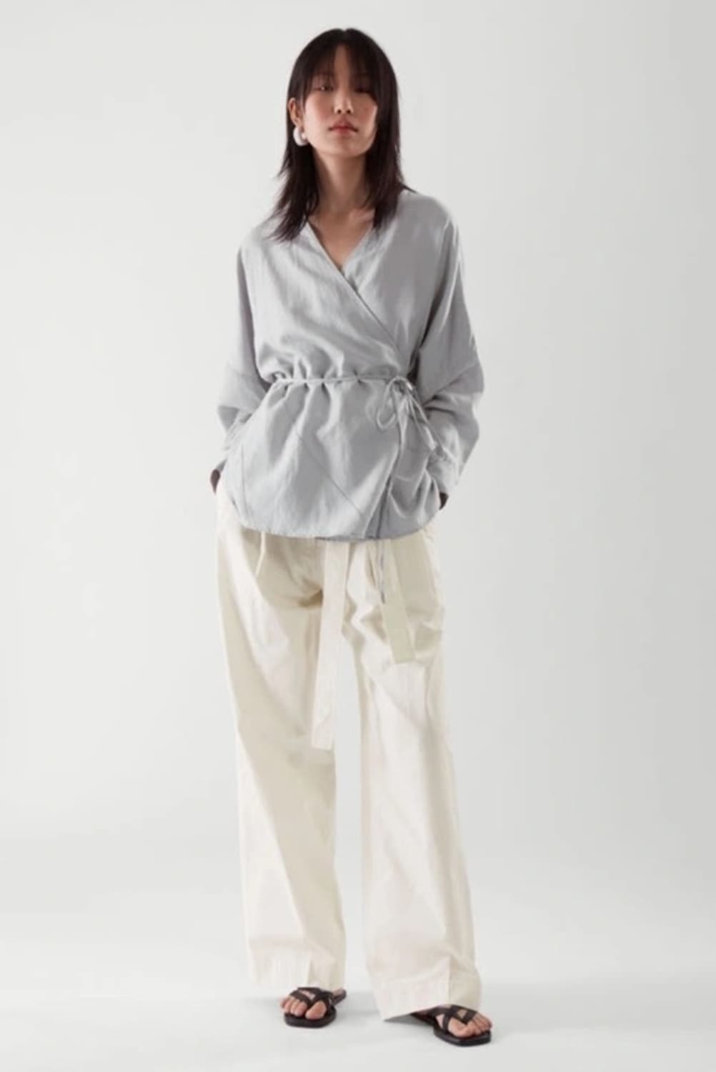 Cos 코스 랩탑 블라우스 상품이미지2