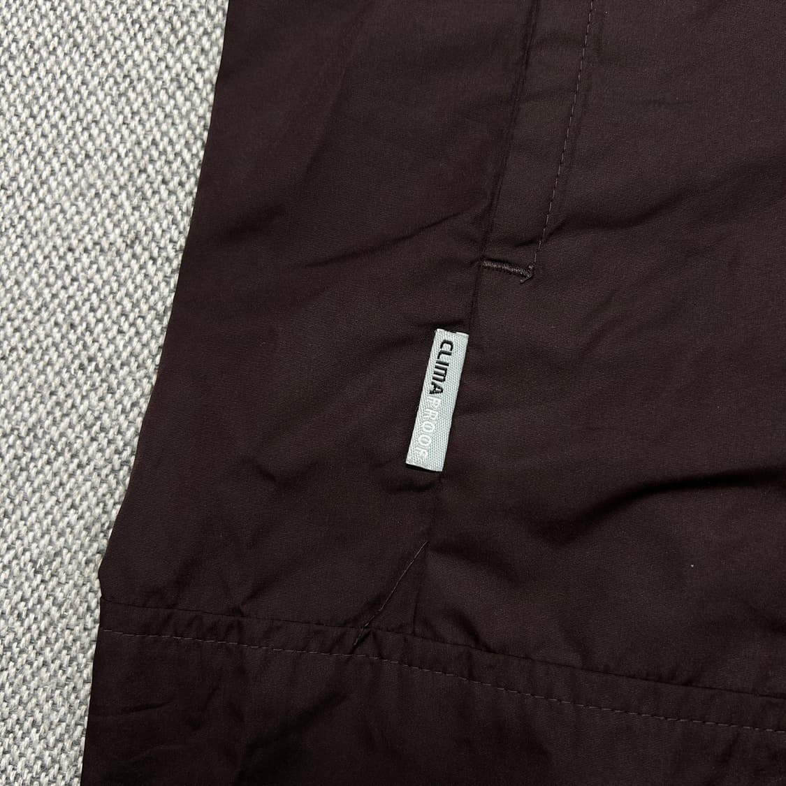 아디다스 우먼스 브라운 골드 삼선 바람막이(L) 상품이미지4