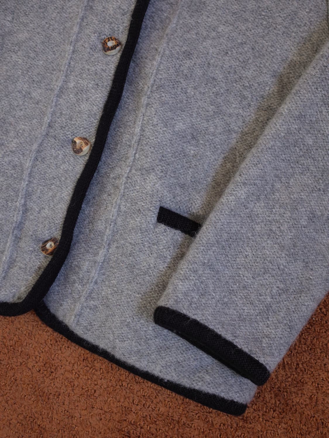 가이거 오스트리아 티롤 그레이 가디건 상품이미지3