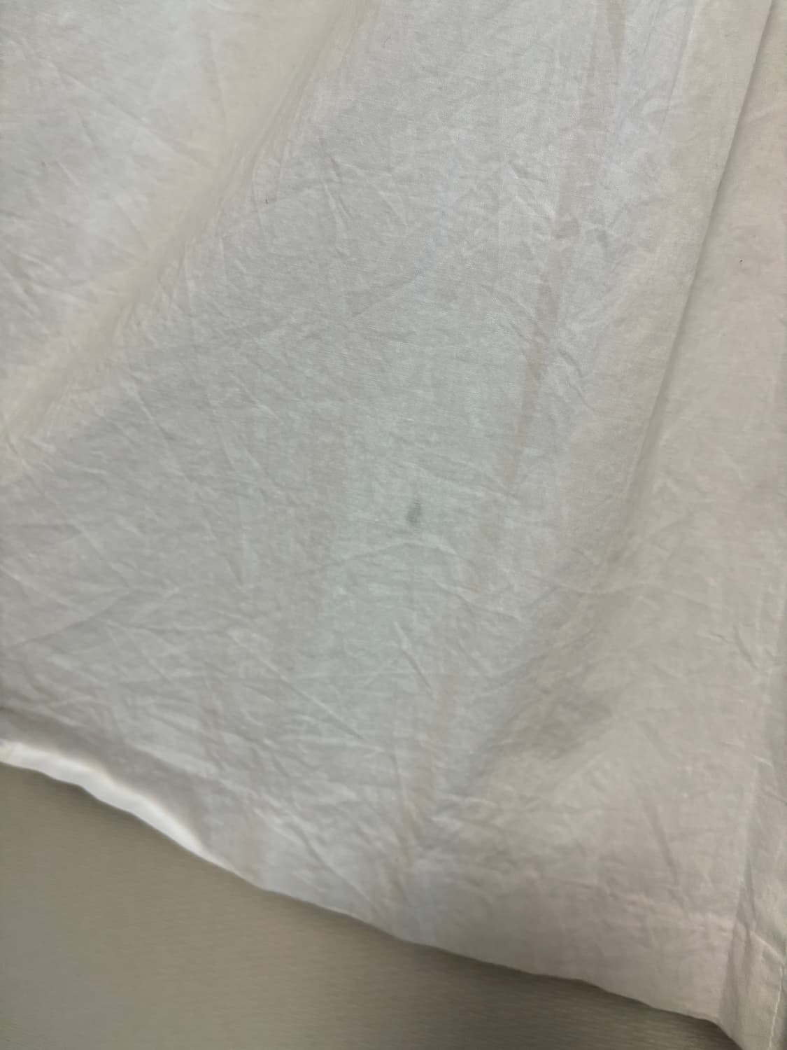 카고 밴딩 화이트 롱스커트 상품이미지5