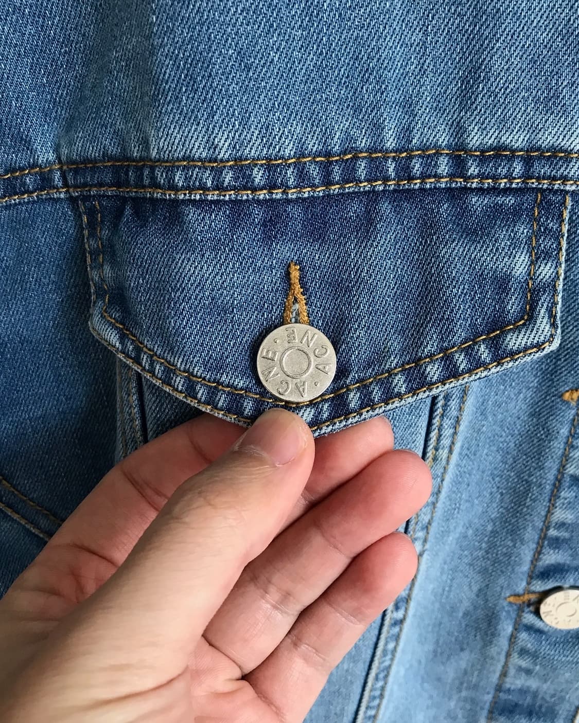 아크네스튜디오 벌룬 슬리브 데님 자켓 상품이미지3