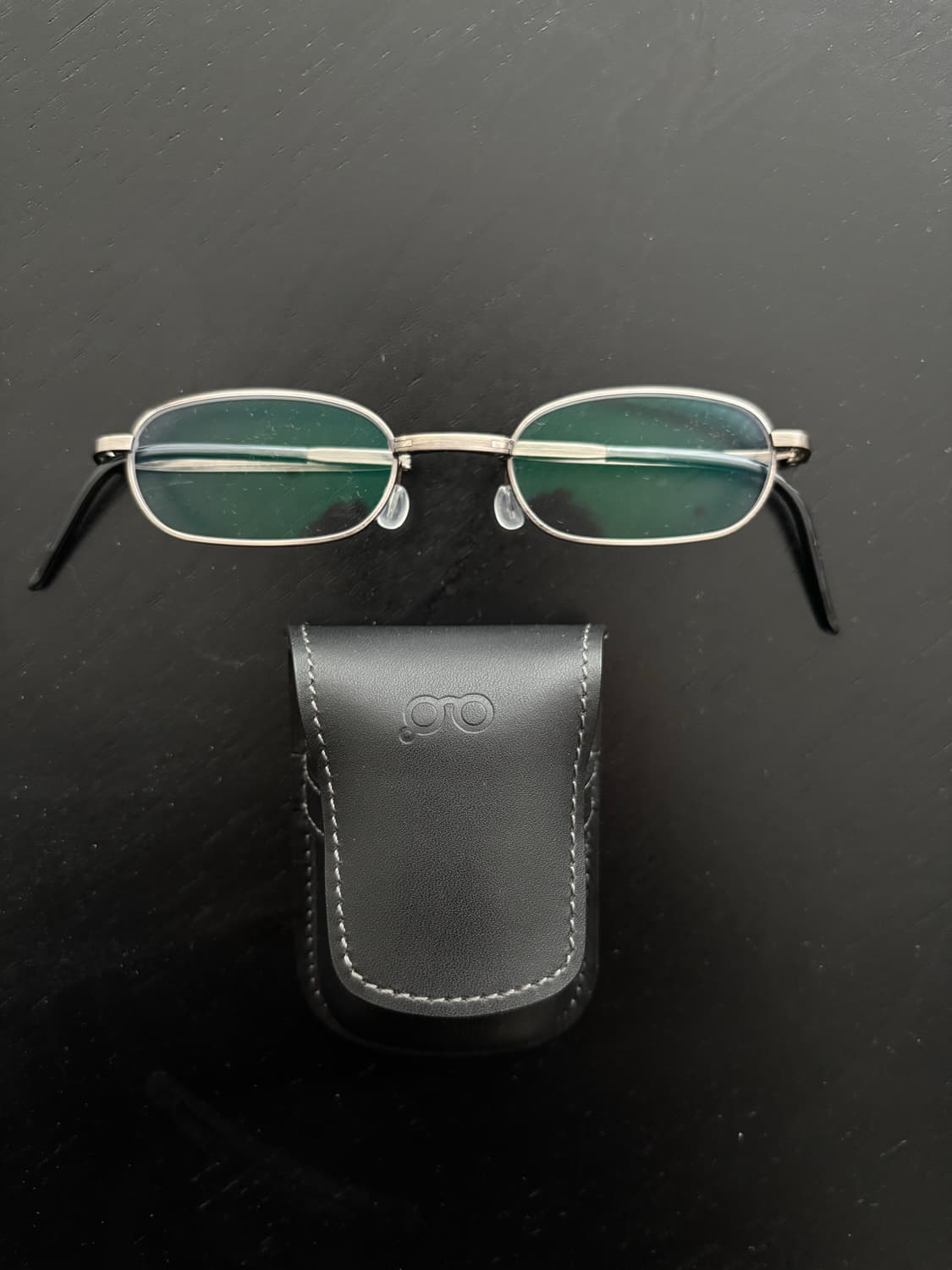 백산안경 포켓 티탄 슛 앤틱실버 상품이미지1