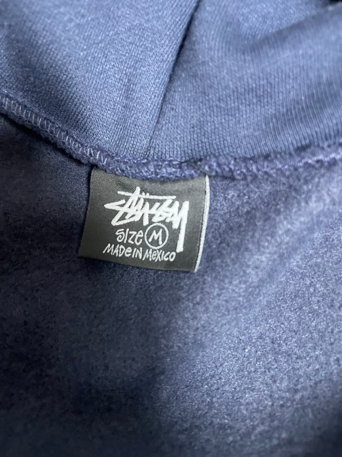 Stussy 스투시 월드 투어 후드집업 네이비 (새상품) 상품이미지4