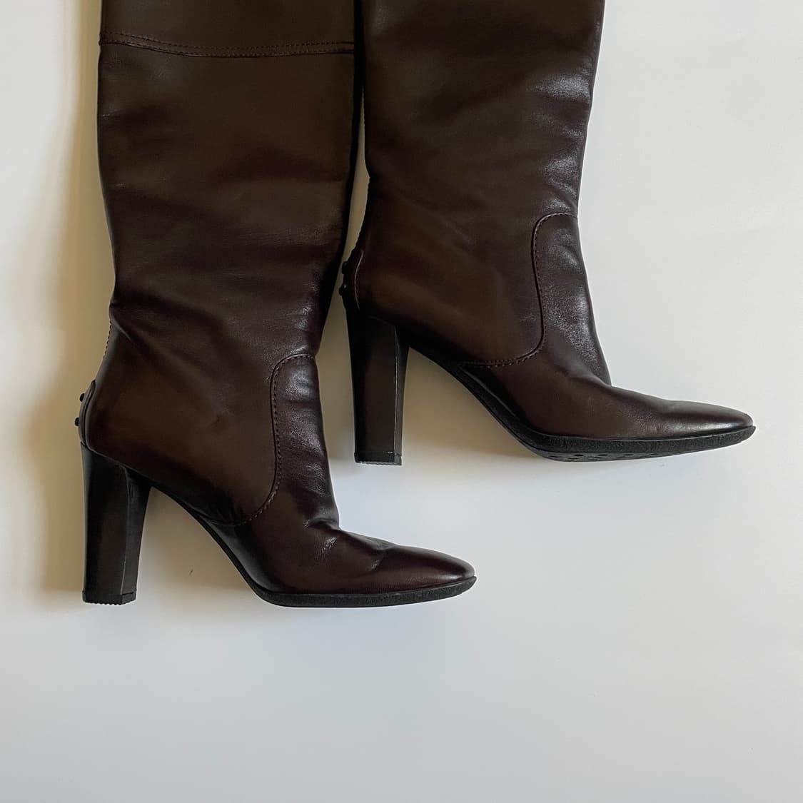 Tod’s 토즈 롱부츠 브라운 235 상품이미지3