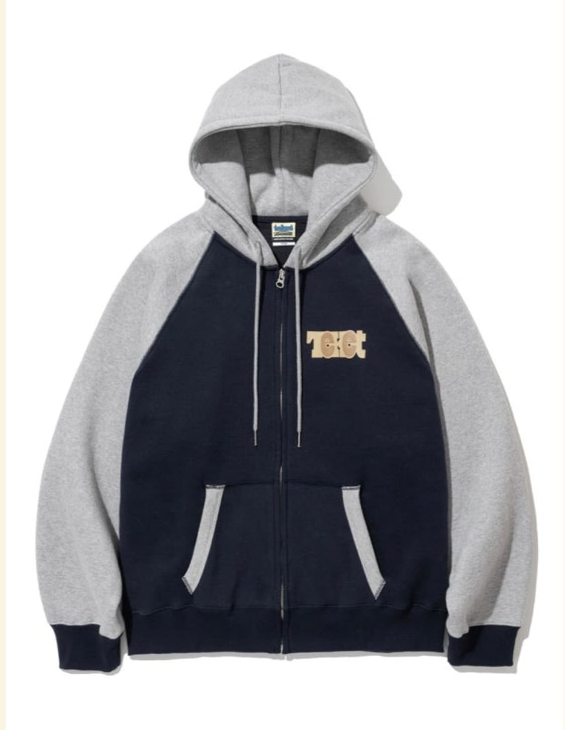 테켓 teket 후드집업 네이비 상품이미지1