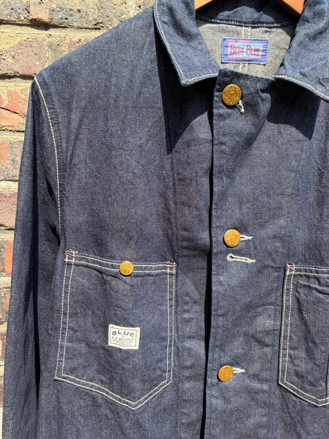 Blue Blue 데님 초어 자켓 상품이미지3