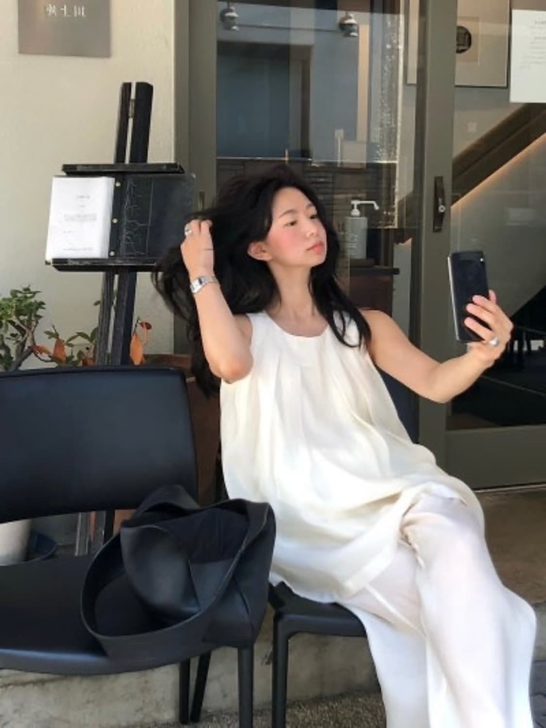 파르벵 farven 화이트 팬츠 상품이미지1