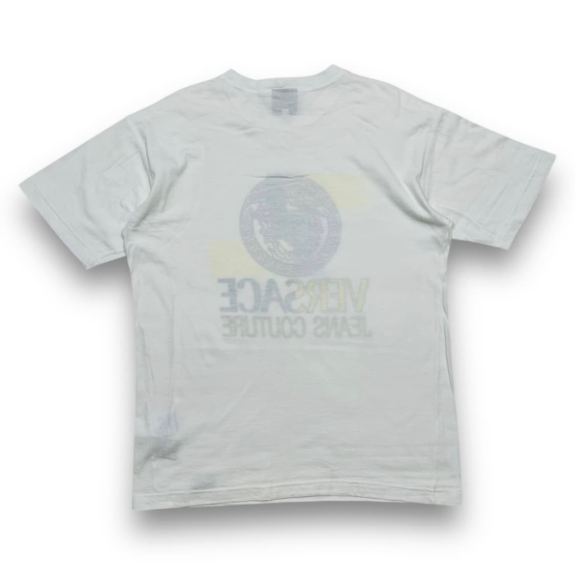 베르사체 90s 진스 꾸뛰르 메두사 화이트 반팔 티셔츠 상품이미지3