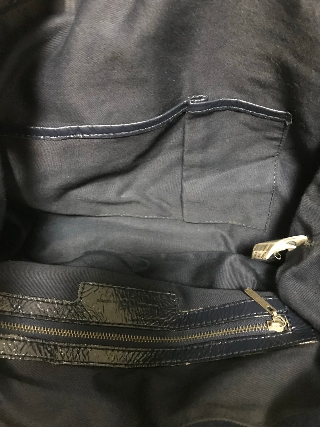 빈티지 돈가죽 스터드 실버 링 리얼 레더 숄더백 상품이미지6