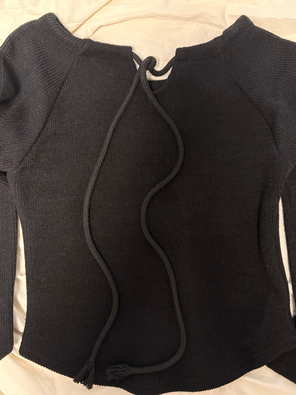 3 hole ribbon 니트 상품이미지5