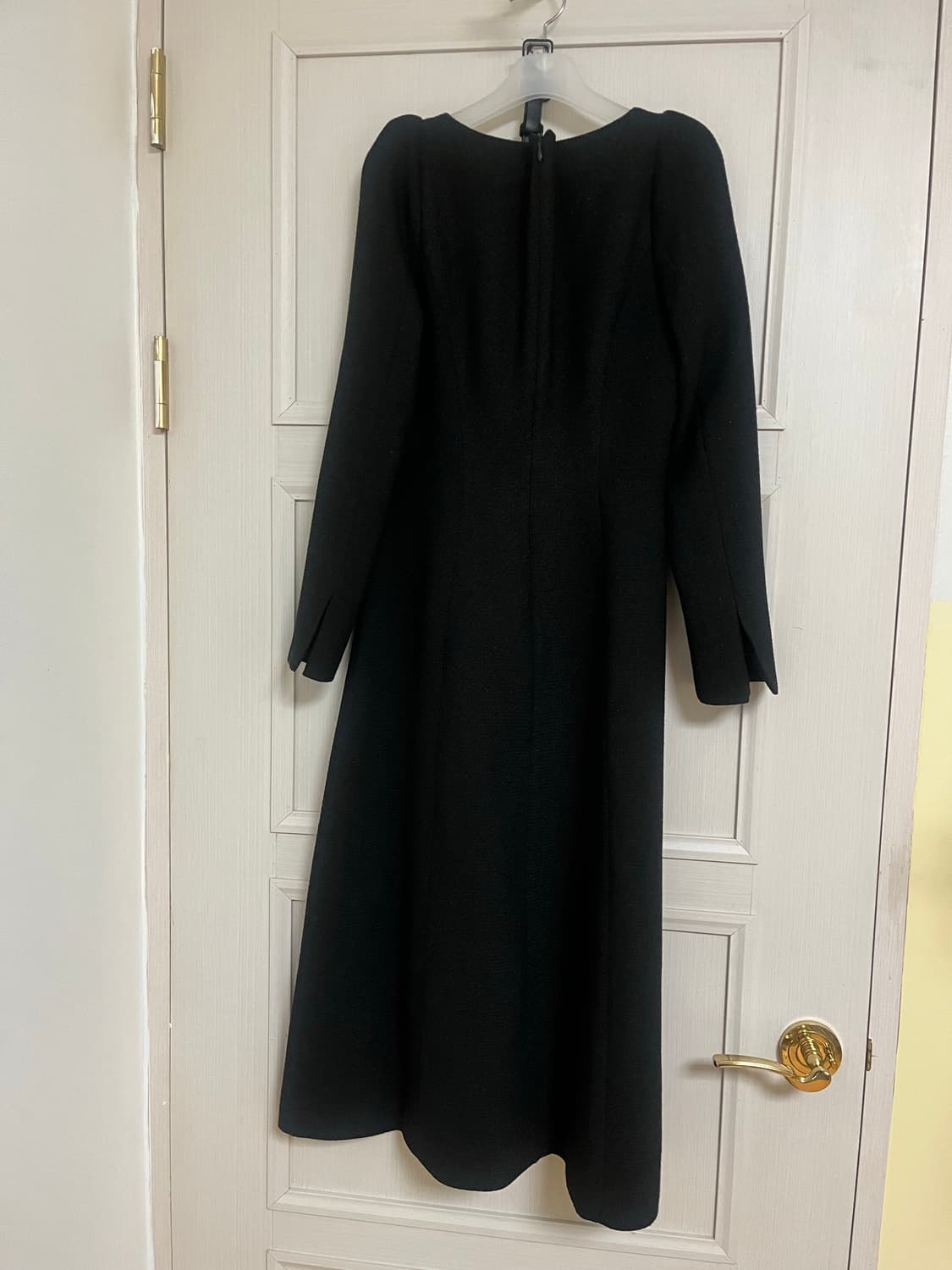 플로움 클래식 노스텔지아 드레스 롱 s 블랙 상품이미지4