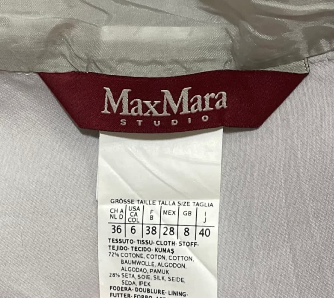 MaxMara 막스마라 정장 자켓 블레이져 38 상품이미지2