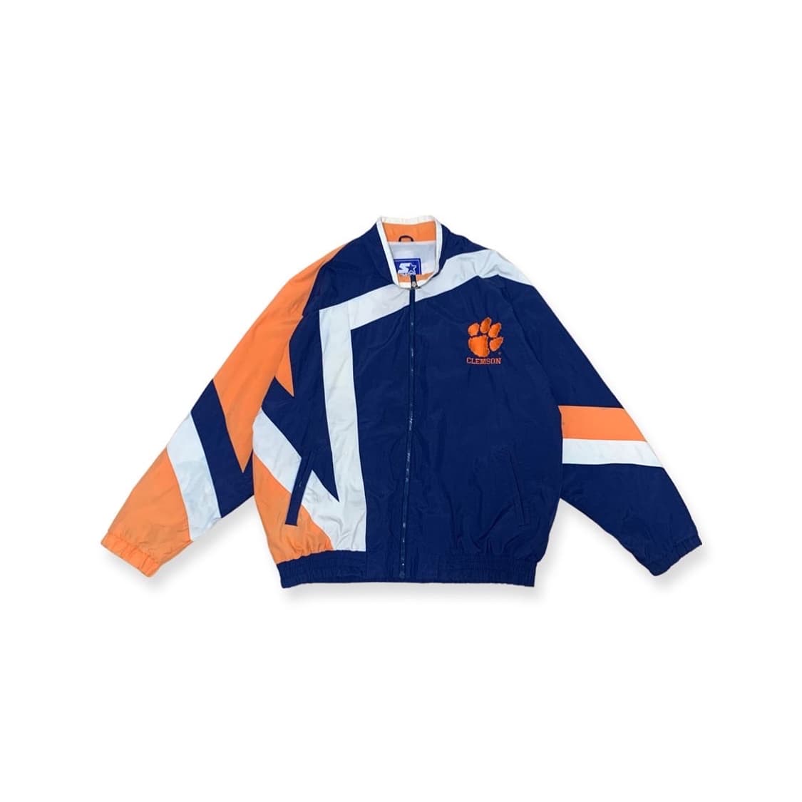 90's 스타터 올드스쿨 바람막이(클렘슨 타이거스) 상품이미지1