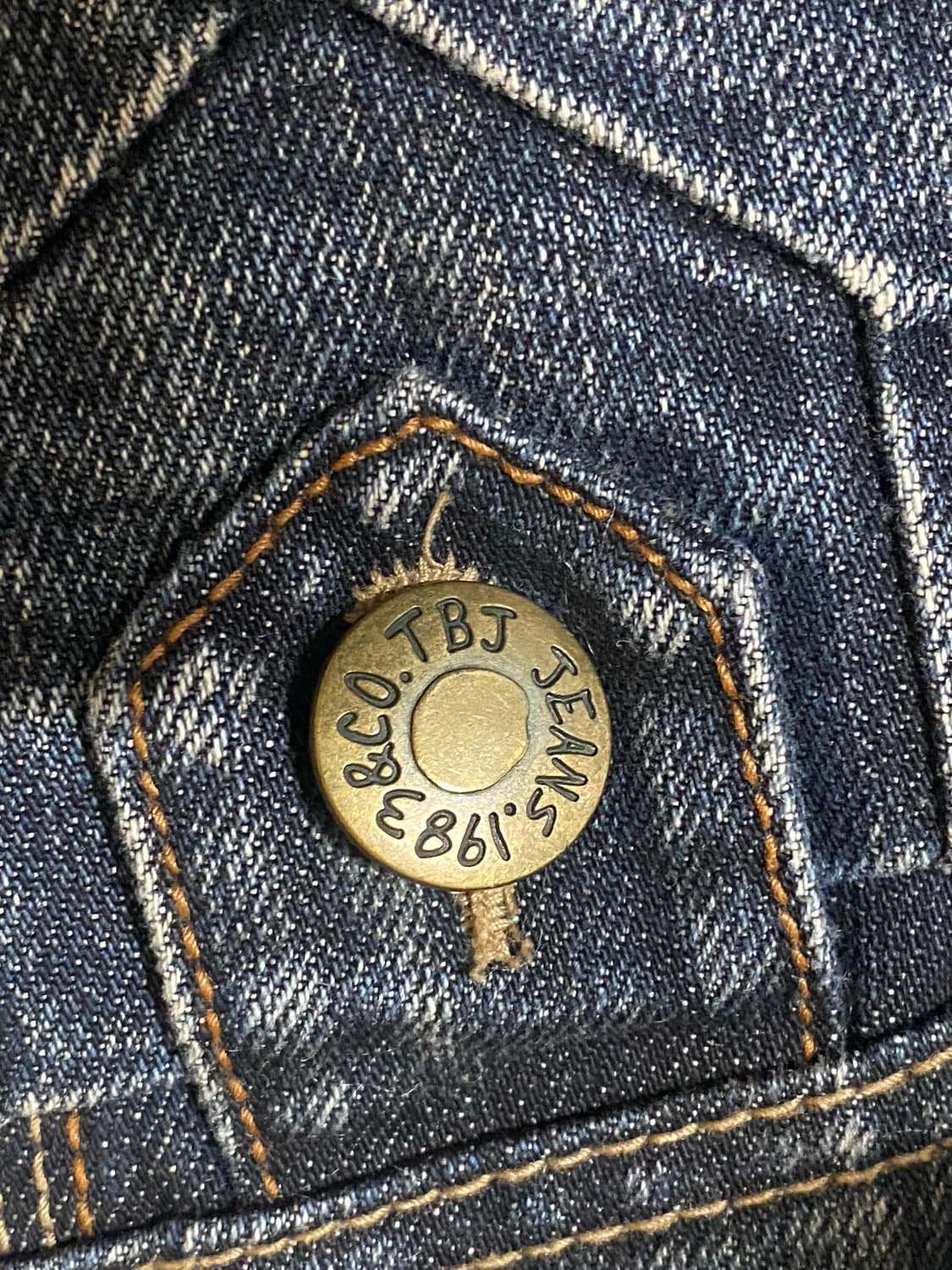 Vintage TBJ Jeans 빈티지 쉐르파 데님 자켓 95 M 상품이미지7