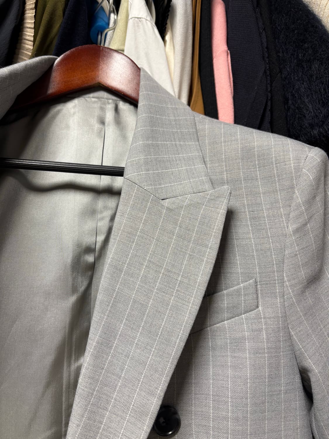 아르켓 테일러드 핀스트라이프 코트 36 상품이미지7