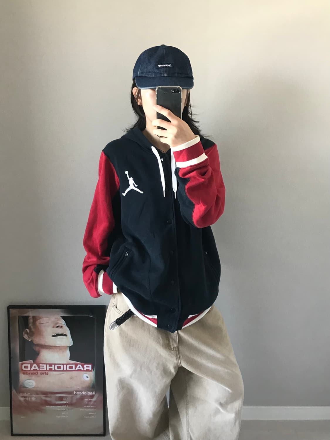 나이키 에어조던 바시티 나그랑 후드 자켓 상품이미지4