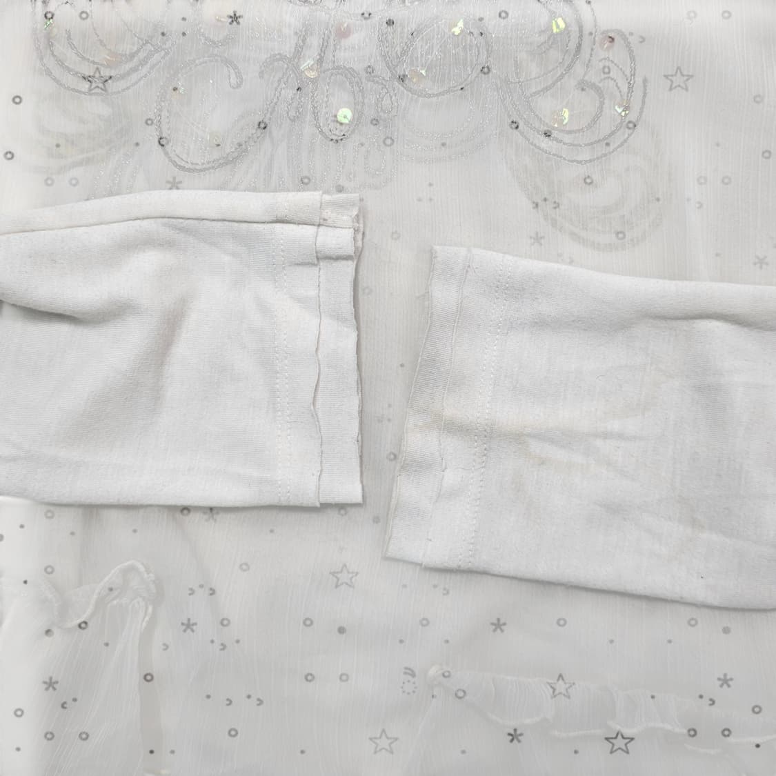 F A6 프릴 스팽글 프린팅 롱슬리브 상품이미지8