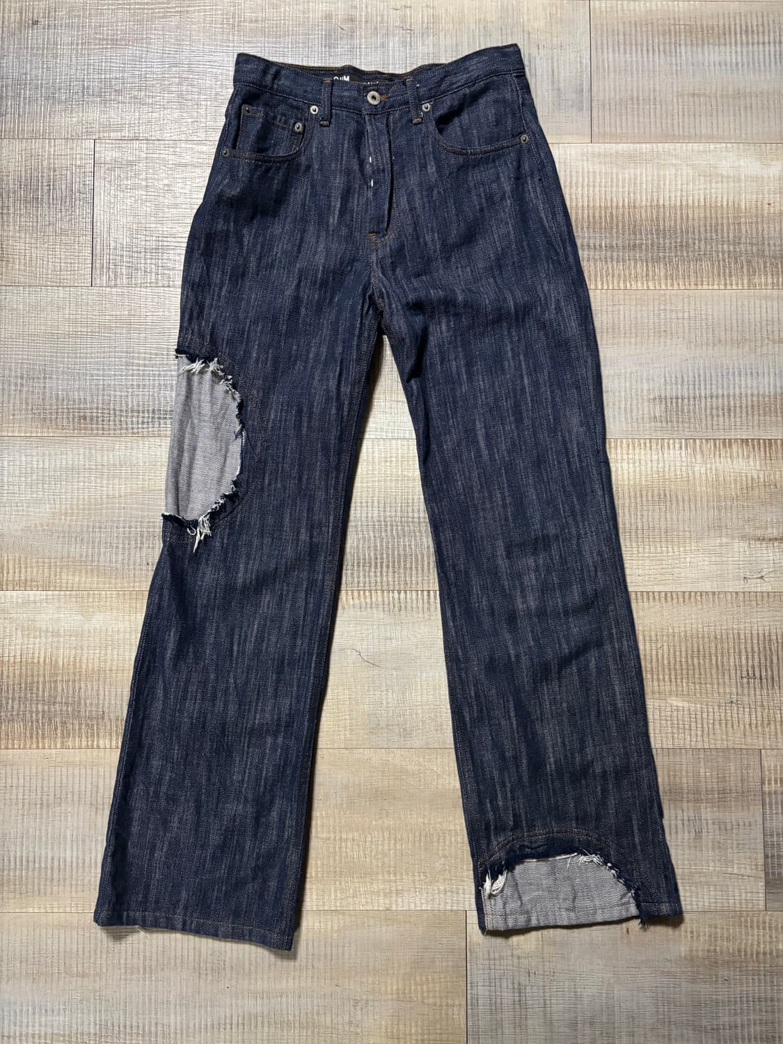 [0] 에드워드커밍 써클진 데님 팬츠 인디고 edward cuming 상품이미지1