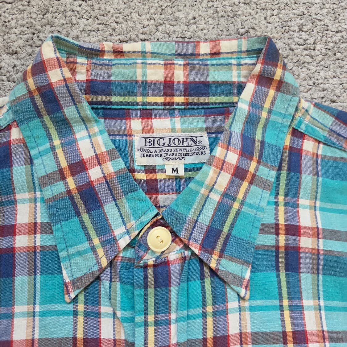 Big John 체크 셔츠 L(100) 상품이미지3
