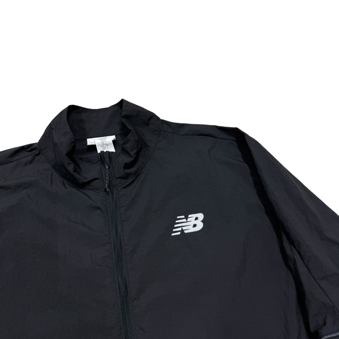 뉴발란스 블랙 런닝 바람막이 점퍼 자켓 L 상품이미지2