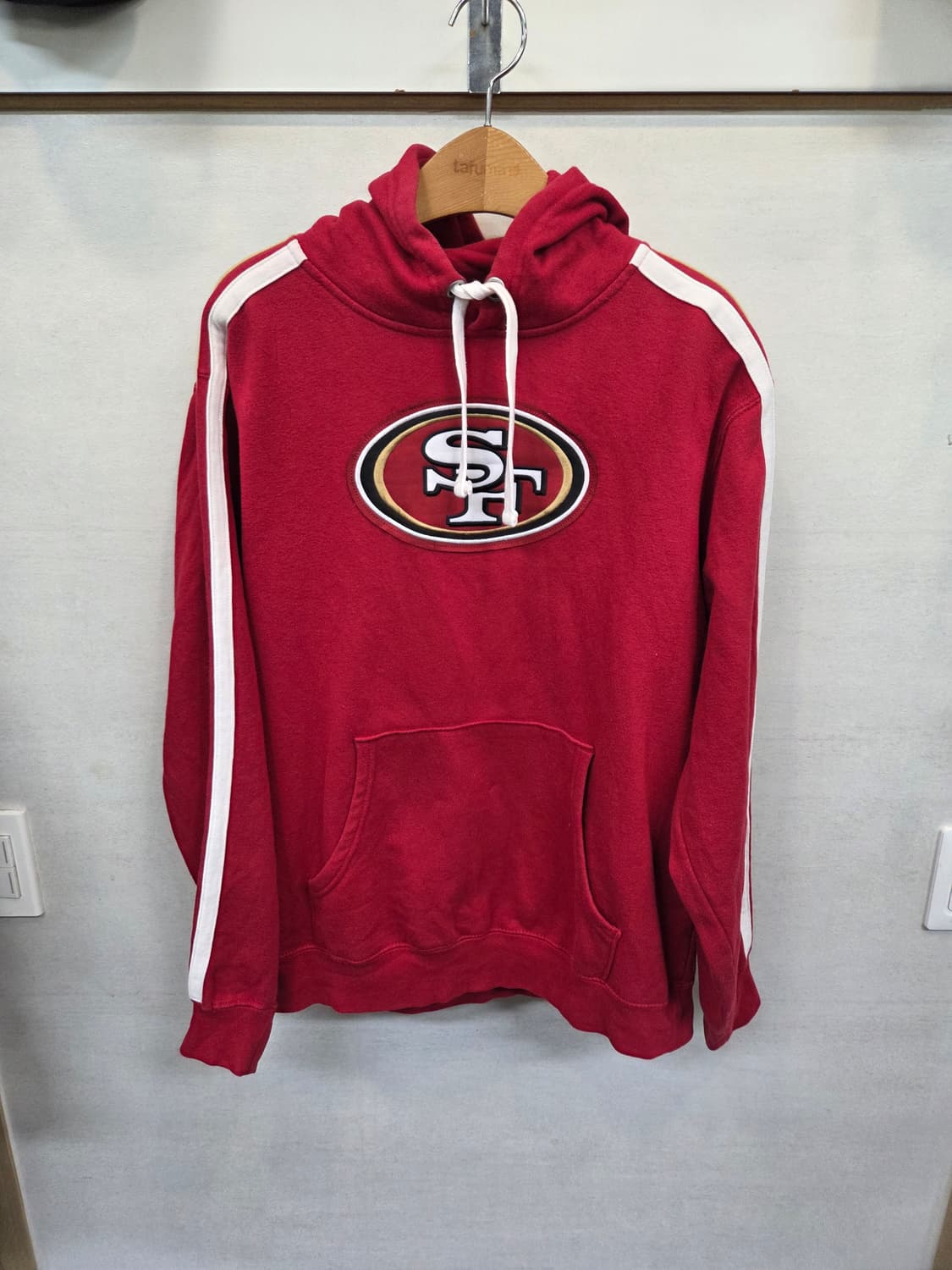 Nfl 샌프란시스코 포티나이너스 팀 기모 후드티 M 상품이미지1