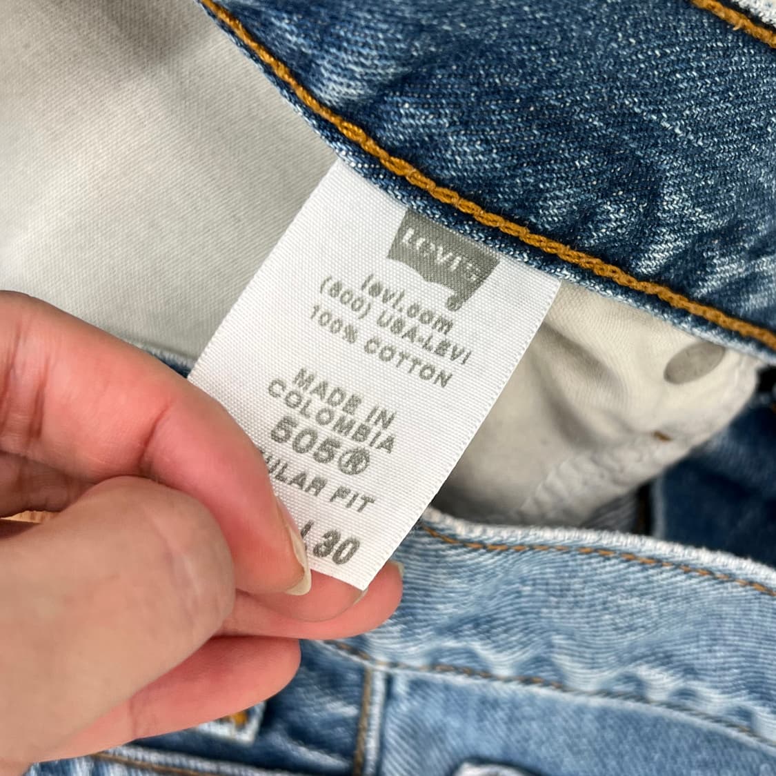 리바이스 505 데님 팬츠 r2577 상품이미지6