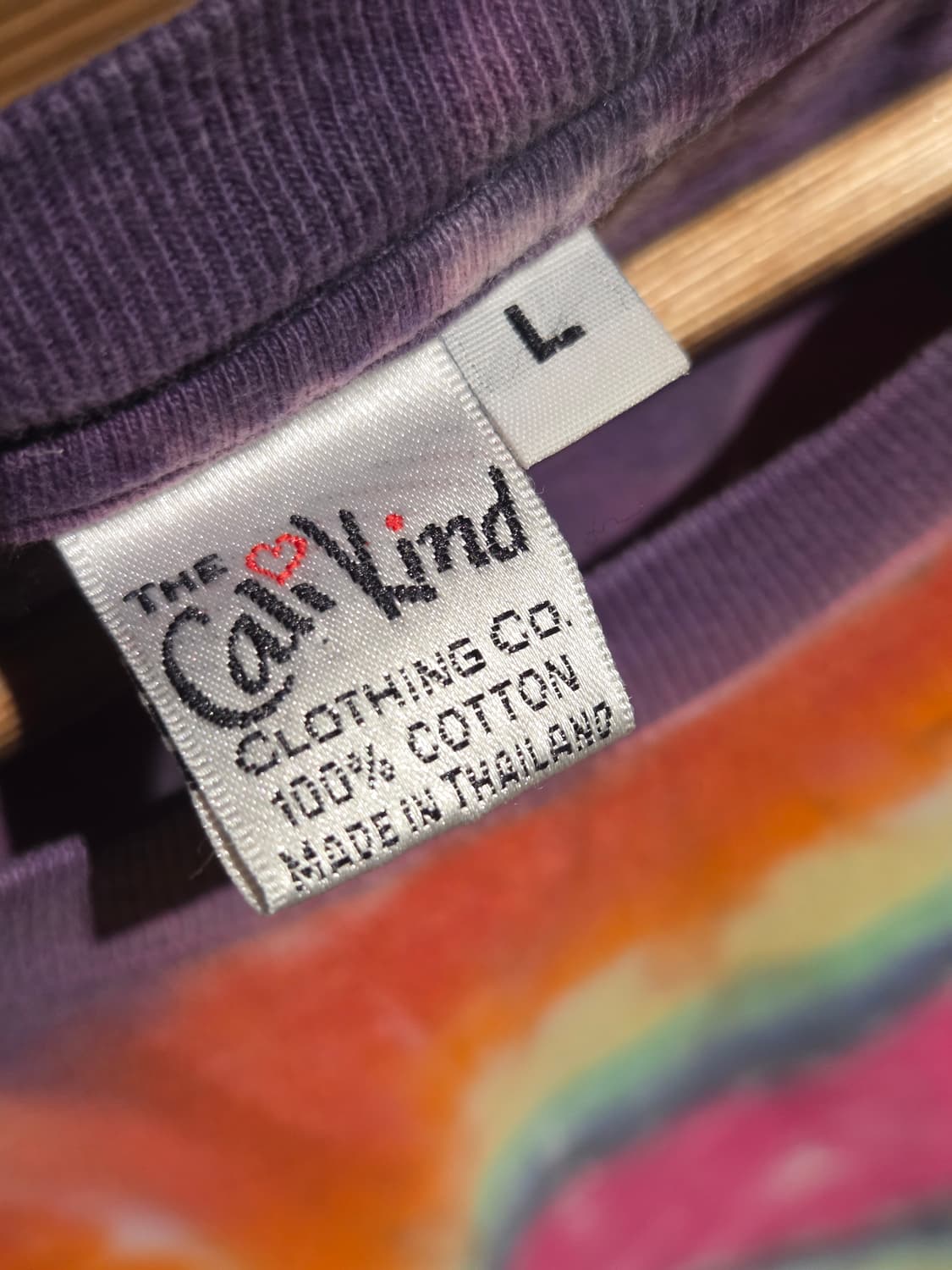 하트 타이다이 티셔츠 상품이미지3