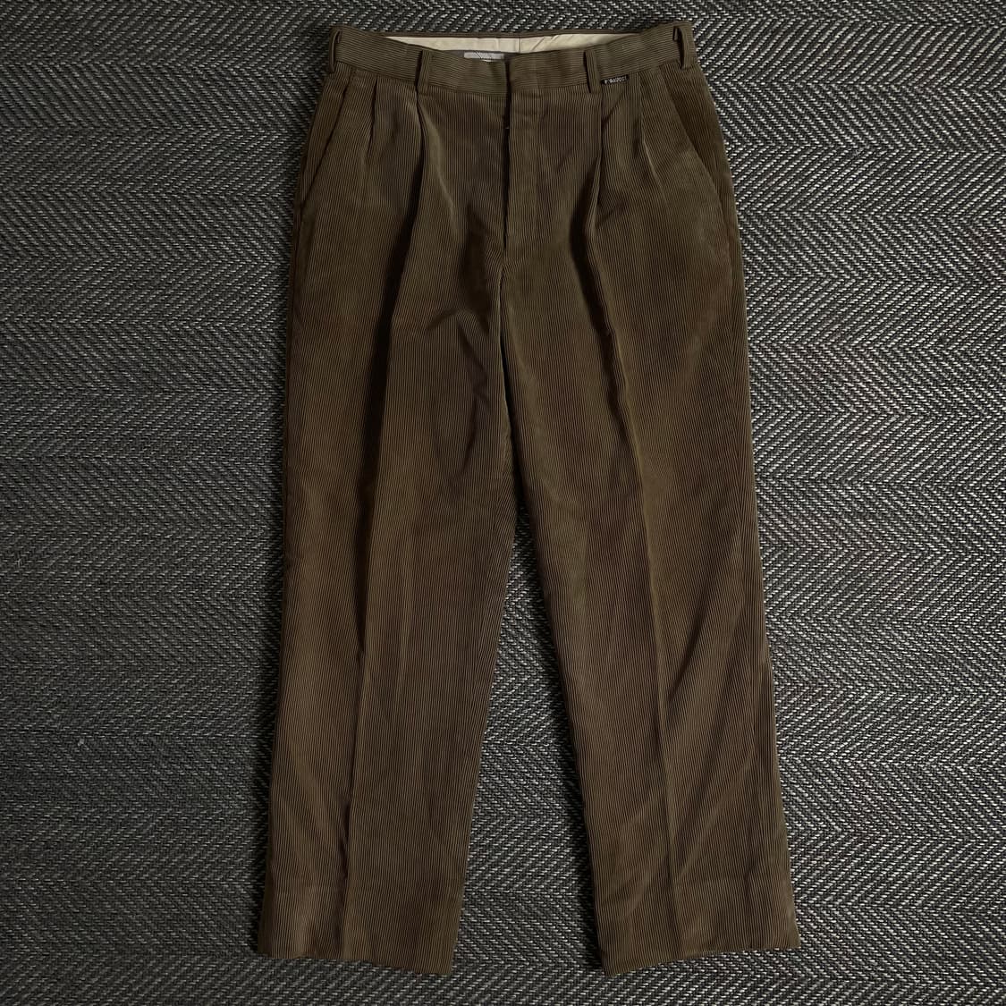 CAUCCI 브라운 코듀로이 와이드 팬츠y 3371 상품이미지2