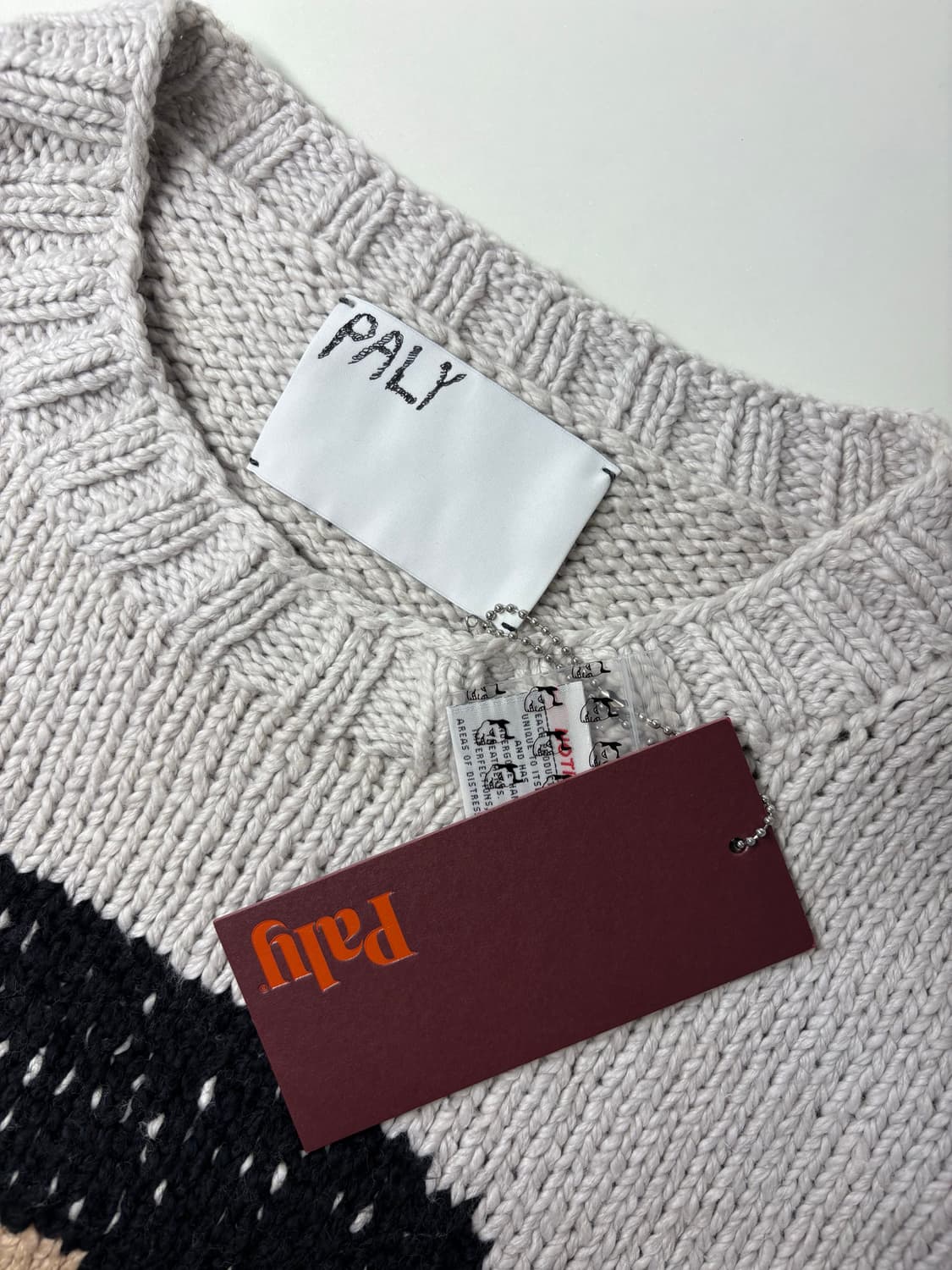 팔리할리우드 핸드 니트 스웨터 M 상품이미지5