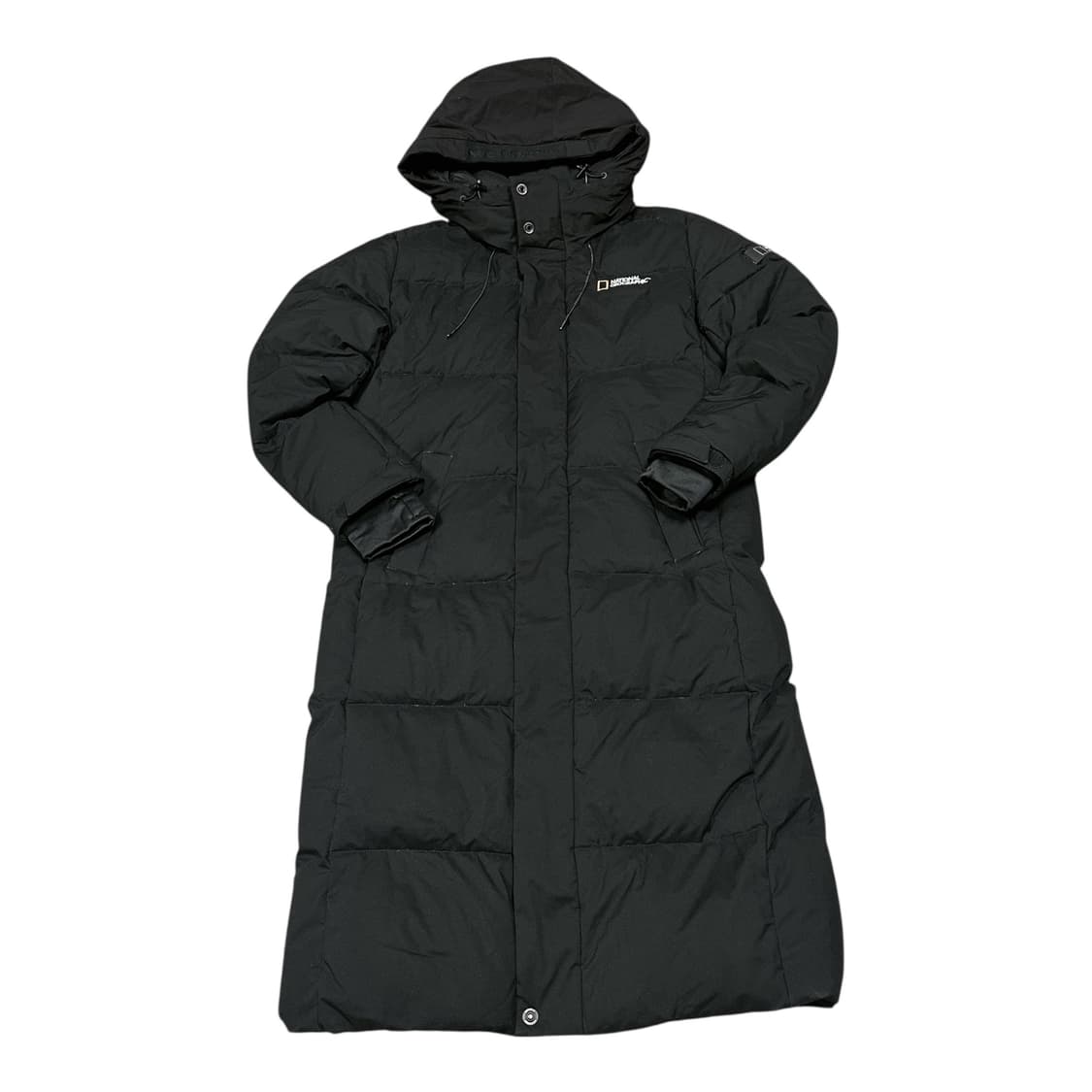 ✨ (바배) 내셔널 지오그래픽 블랙 롱패딩  상품이미지2