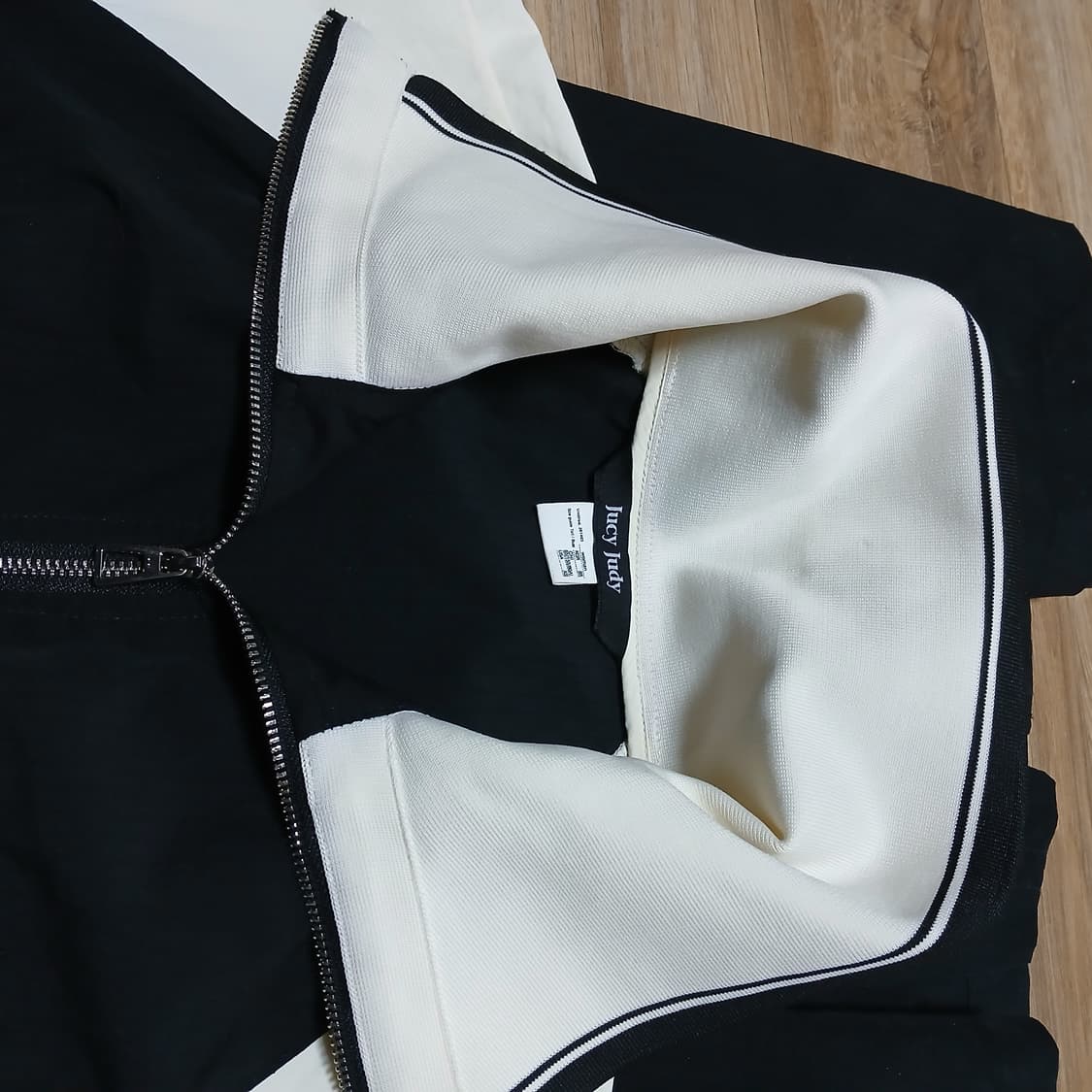 jucyjudy 쥬시쥬디 지퍼 나일론 바스락 바람막이 원피스 자켓 봄 상품이미지7