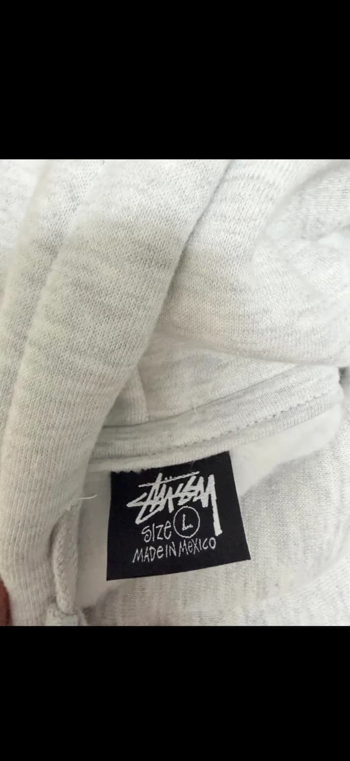 스투시 레터링 후드티 ( L) 상품이미지3