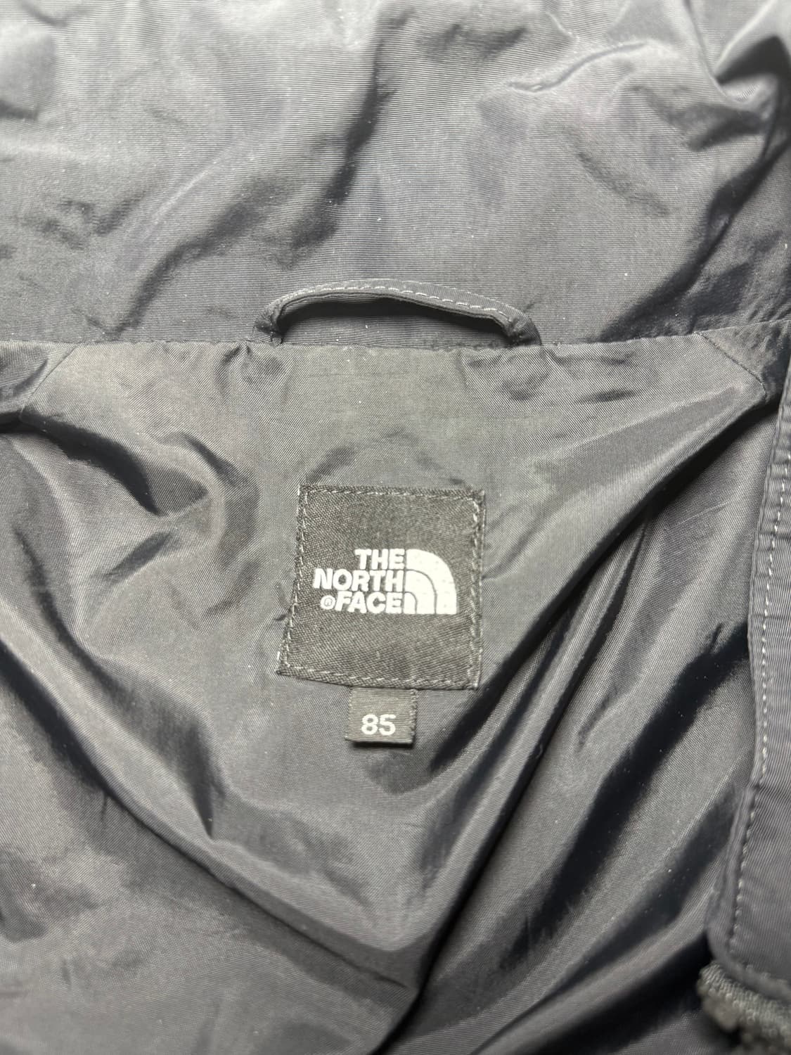 노스페이스 블랙 바람막이 후드 자켓 상품이미지4