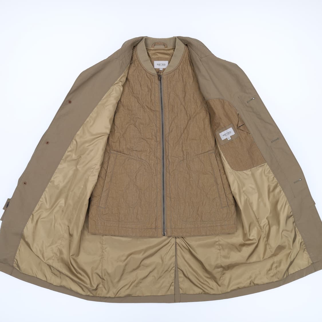 [95] 시리즈 남성 21s 퀄팅 패딩 코트 N7071 상품이미지5