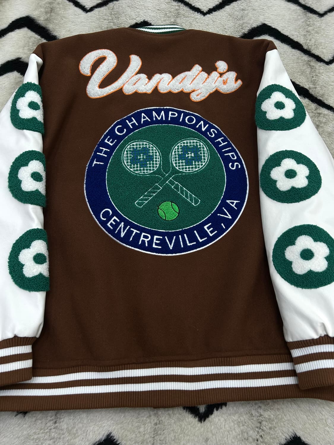 [L]반디더핑크 테니스 바시티/브라운 상품이미지2