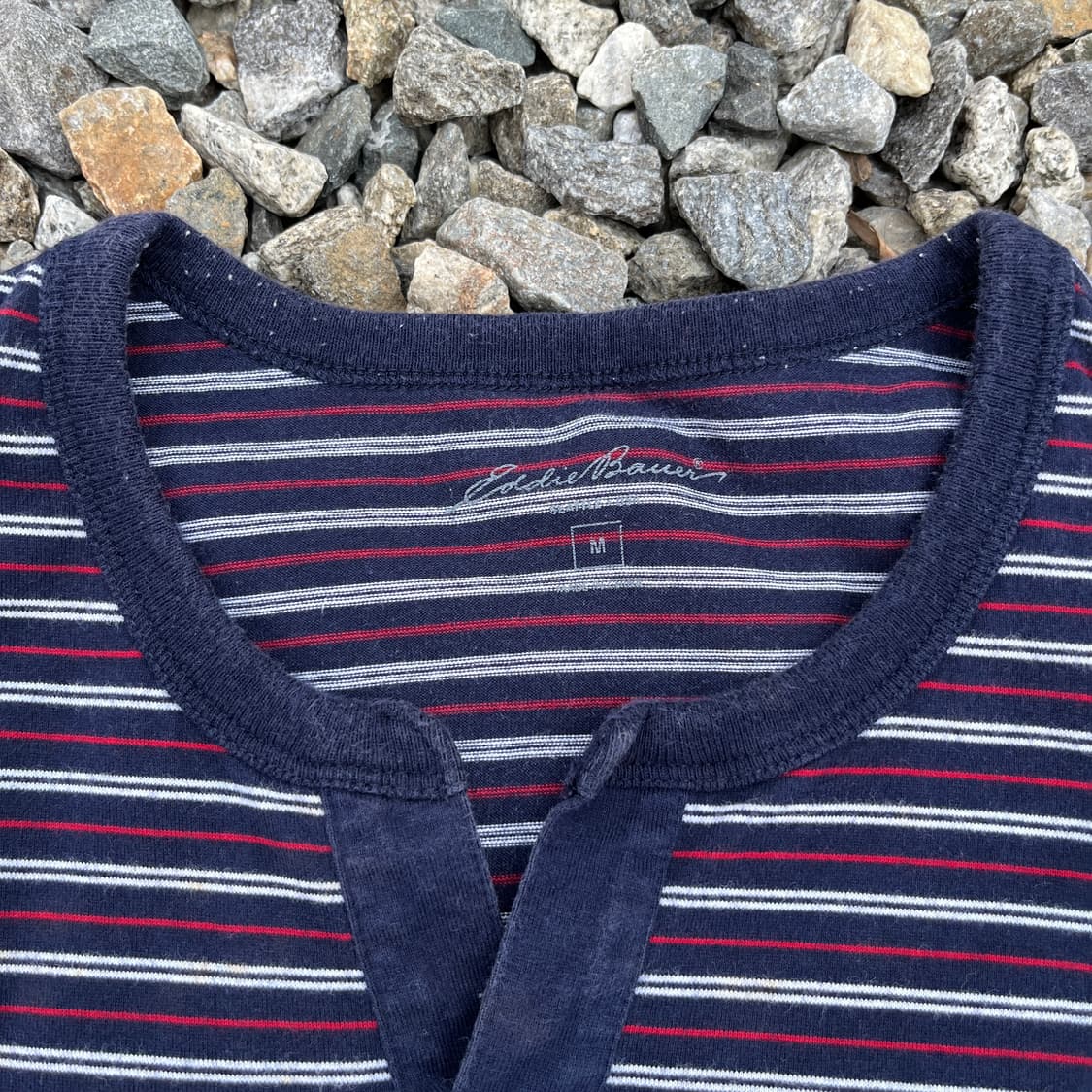 에디바우어 단가라 헨리넥 반팔 (실측확인) 상품이미지2